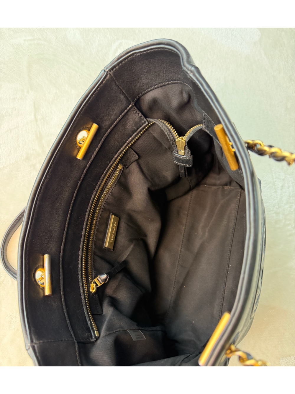 Tory Burch Fleming Chain Tote - Picture 6 of 6